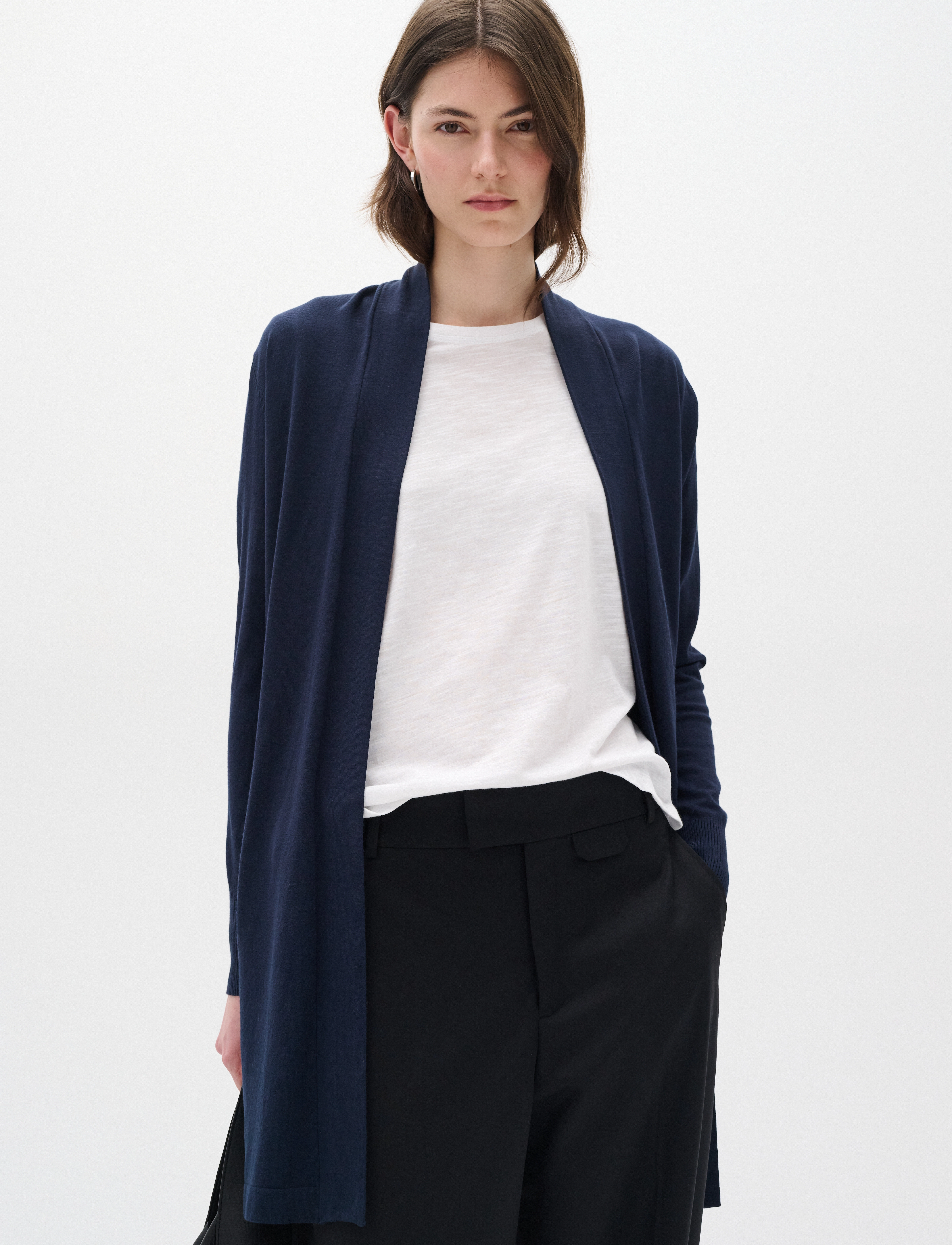 InWear Renee Cardigan, XXS, Navy, Strik > Cardigans, Dame