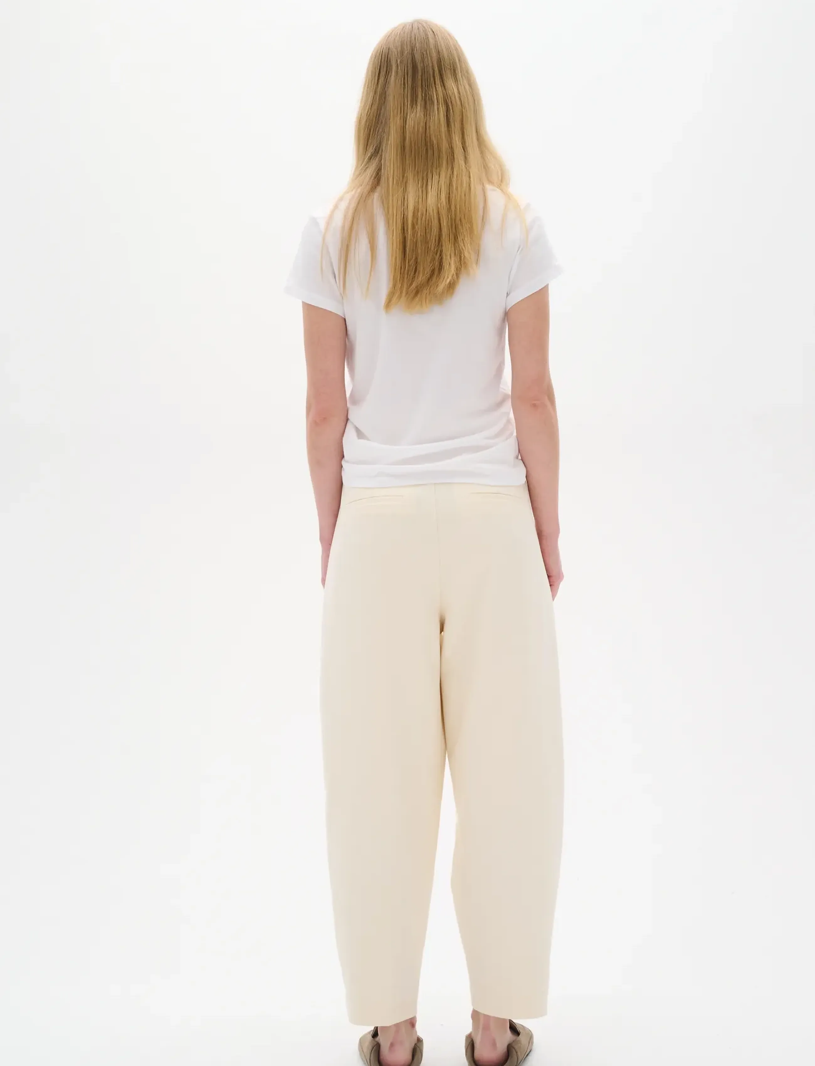InWear - Rena V Tshirt KNTG - t-shirts - pure white - 4