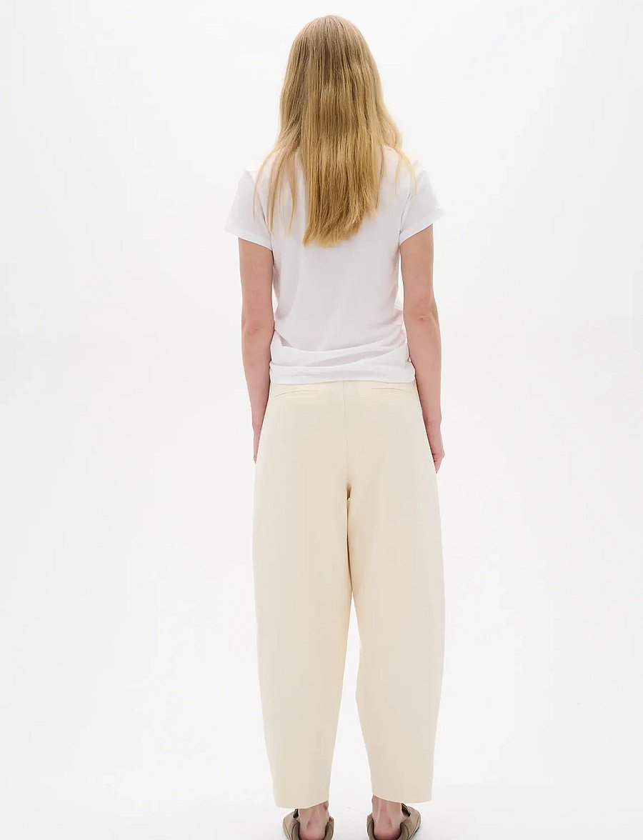 InWear - Rena V Tshirt KNTG - t-särgid - pure white - 4