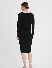 InWear - Trude Dress - sukienki do kolan i midi - black - 3