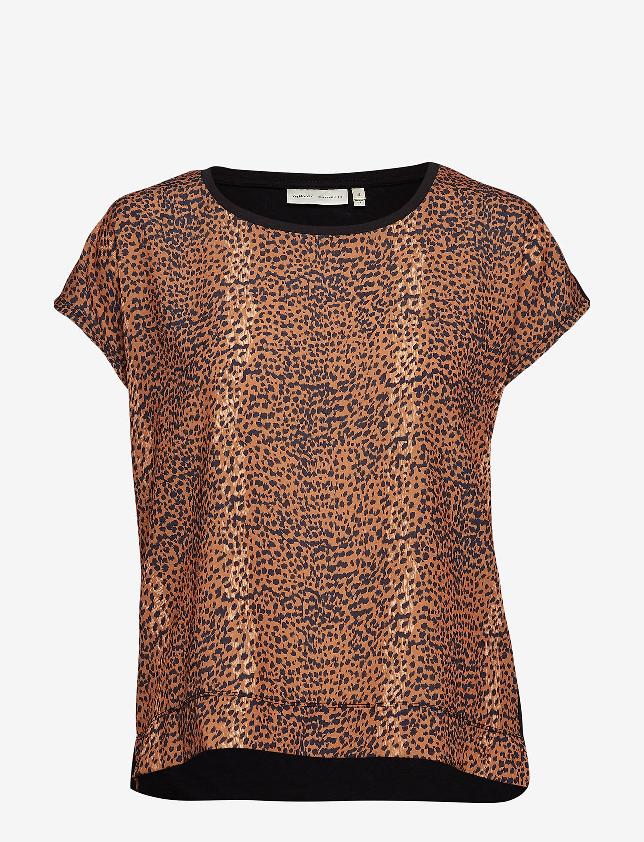 InWear - Sicily Tshirt - light brown animal - 0