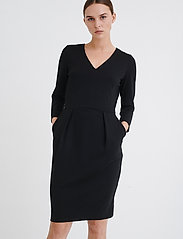 InWear - Nira Dress - vidutinio ilgio suknelės - black - 2