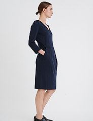 InWear - Nira Dress - sukienki do kolan i midi - marine blue - 3