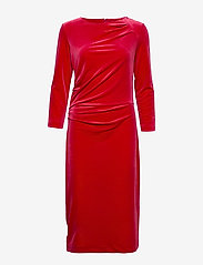 InWear - Nisas Dress - bodycon dresses - real red - 0