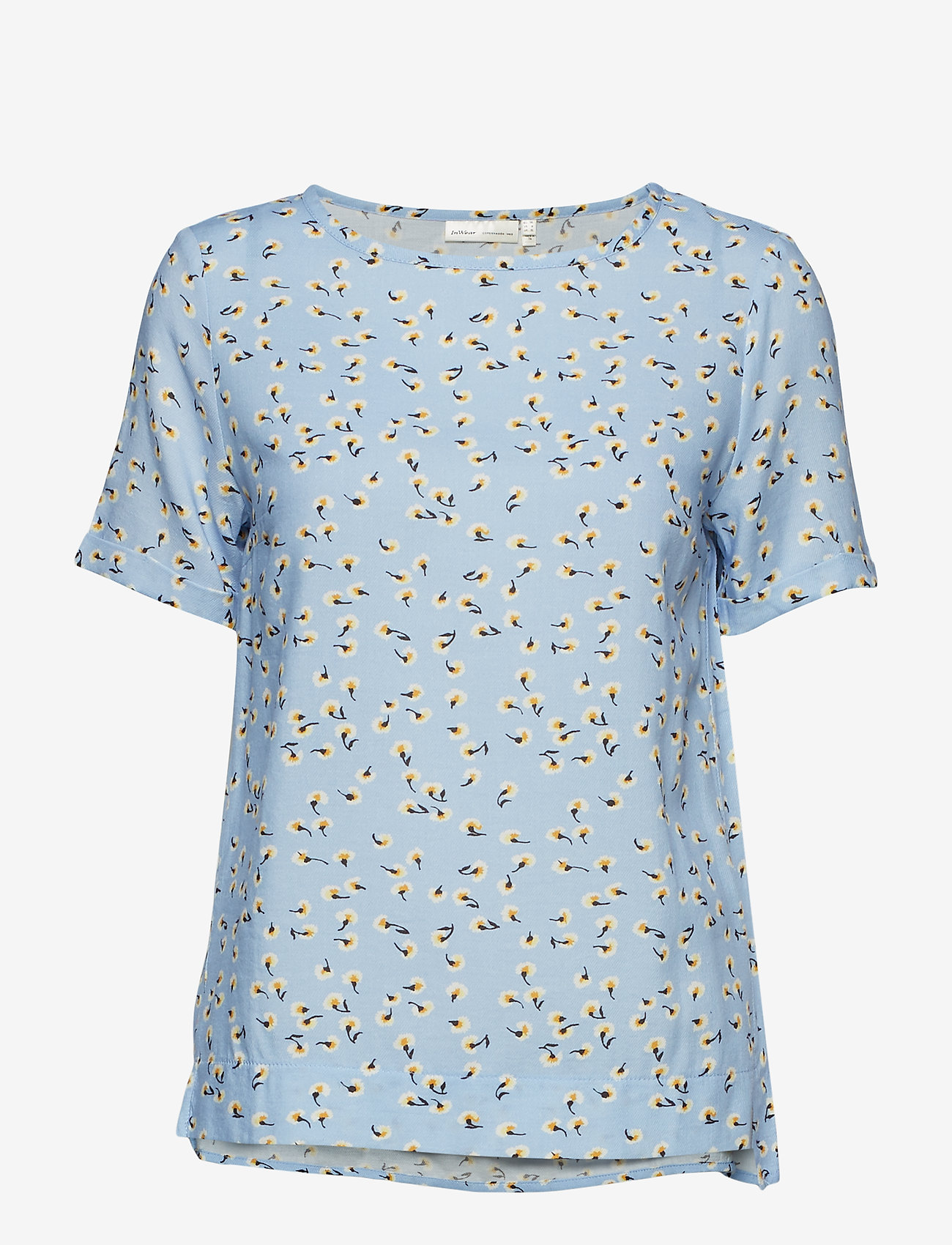 InWear - Blake Top ZL - light sky ditsy floral - 0