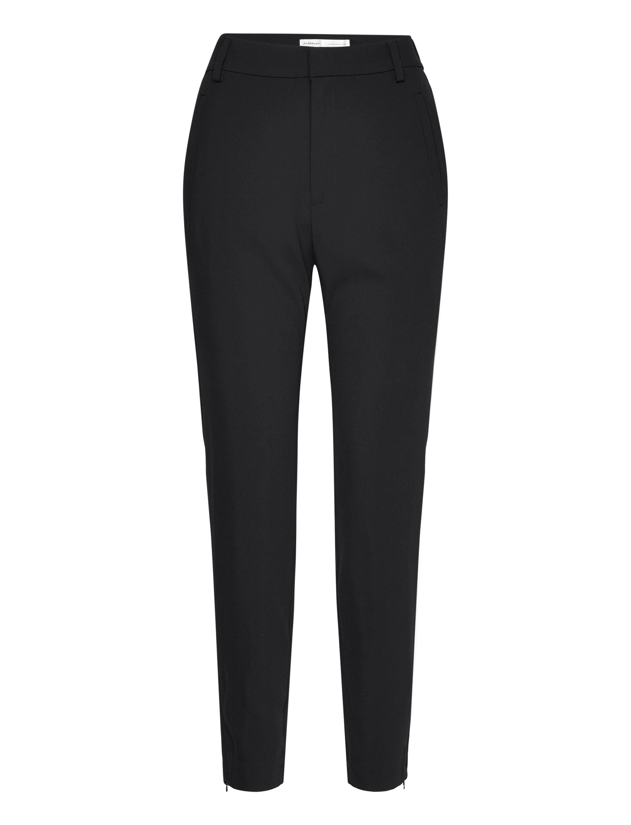 InWear - Nica No Rib Pant - slim fit bukser - marine blue - 1