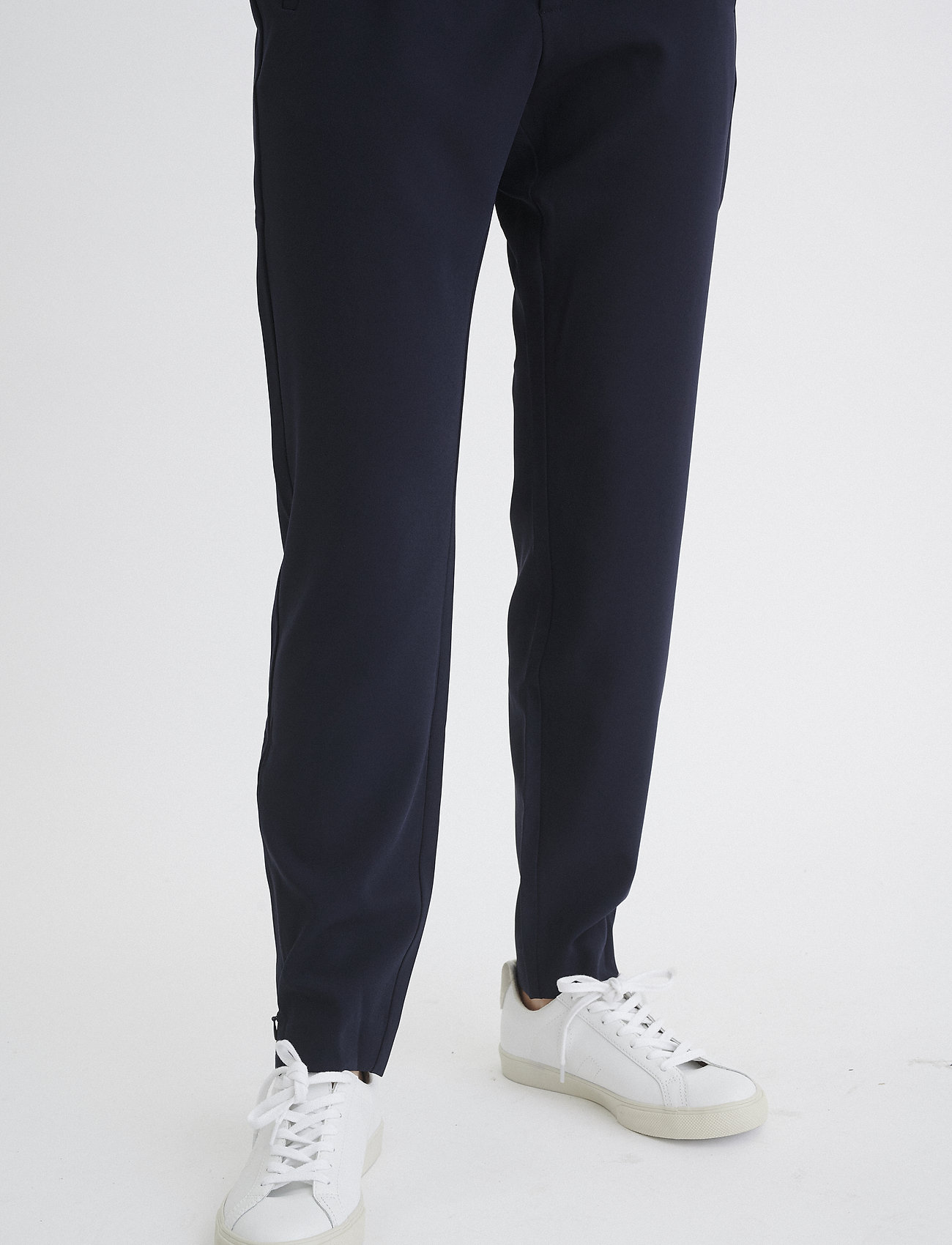 InWear - Nica No Rib Pant - slim fit bukser - marine blue - 5
