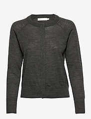 InWear - Nora Cardigan - swetry rozpinane - dark grey melange - 0