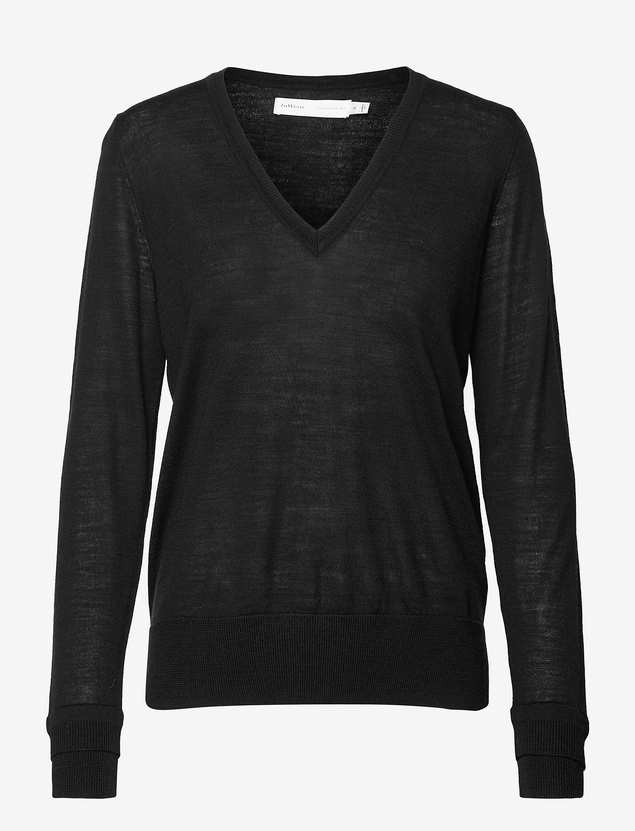 InWear - Nora V-neck Pullover - black - 0