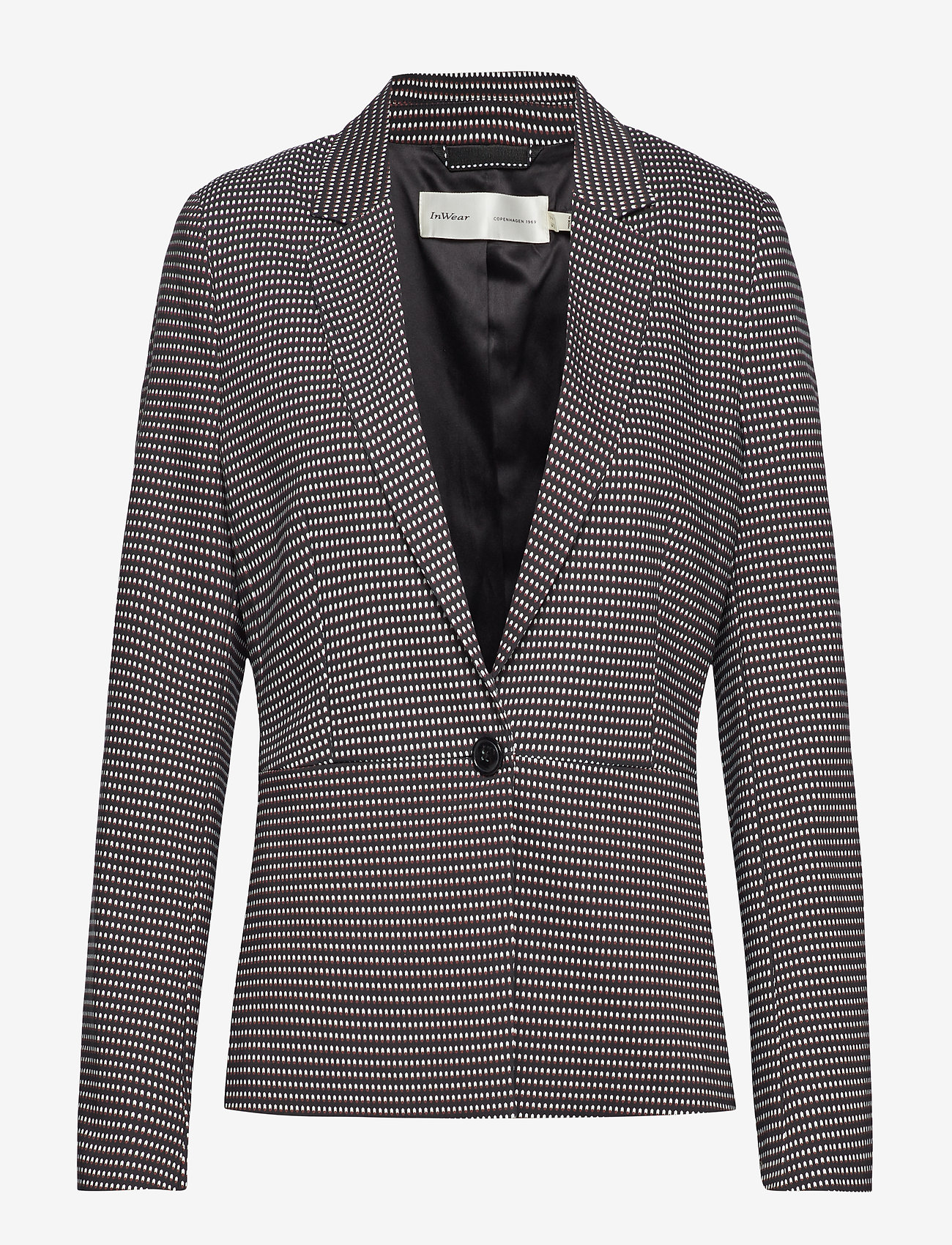 InWear - Zella Blazer - enkeltradede blazere - graphic dots - 0