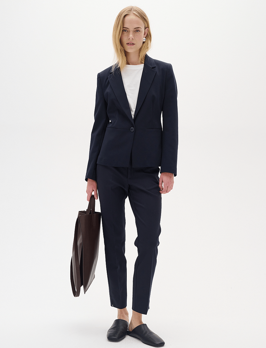 InWear - Zella Blazer - Üherealised pintsakud - marine blue - 3