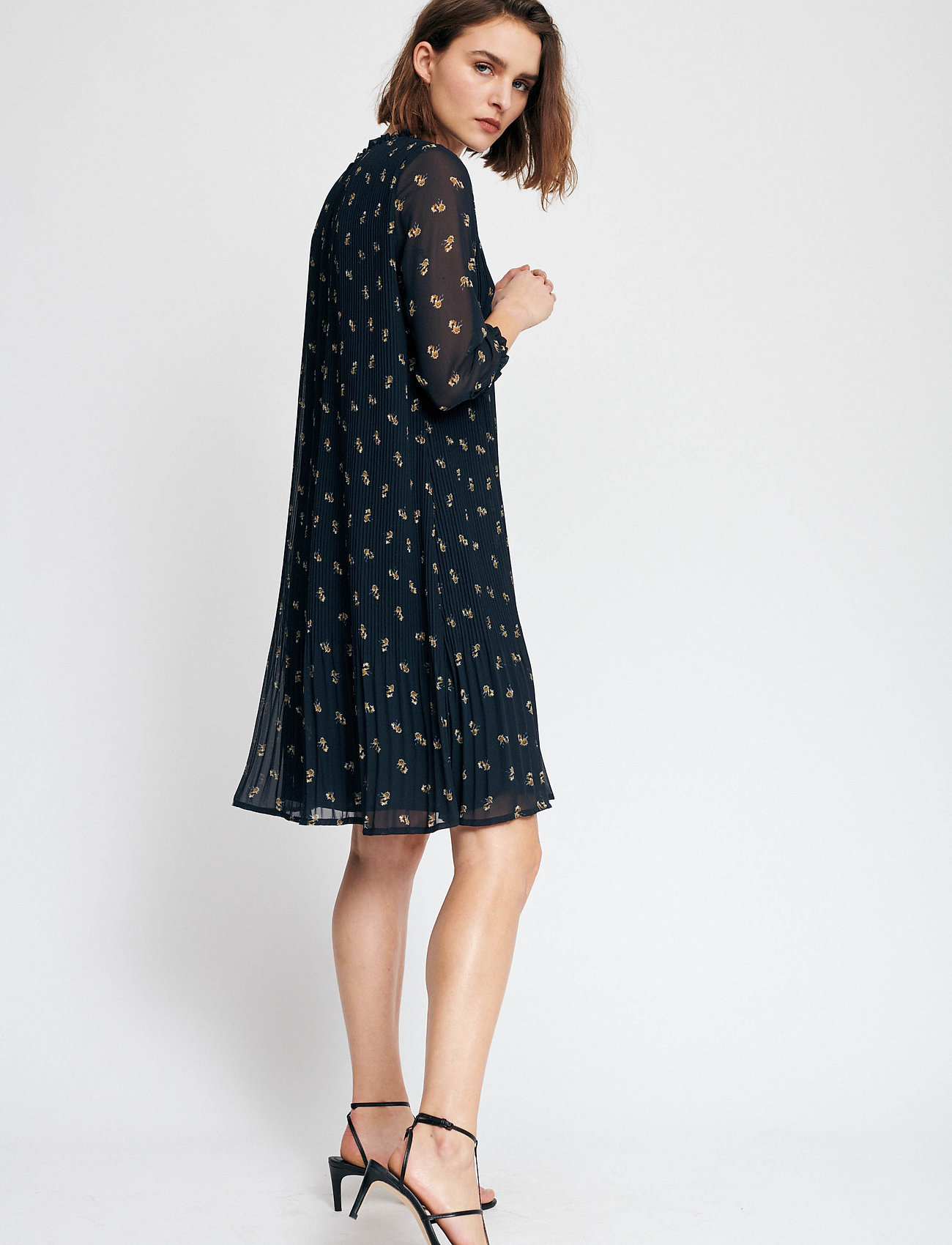 InWear - Ziri Dress - marine blue flower - 0