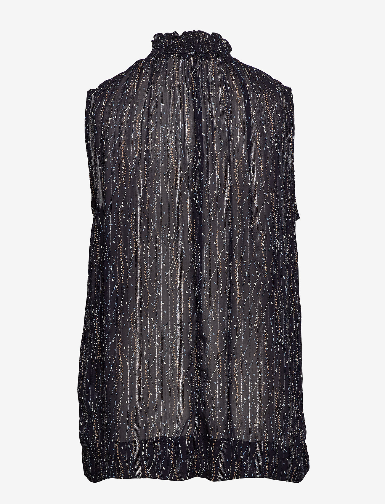 InWear - TrinaIW Top - marine blue firework dot - 1