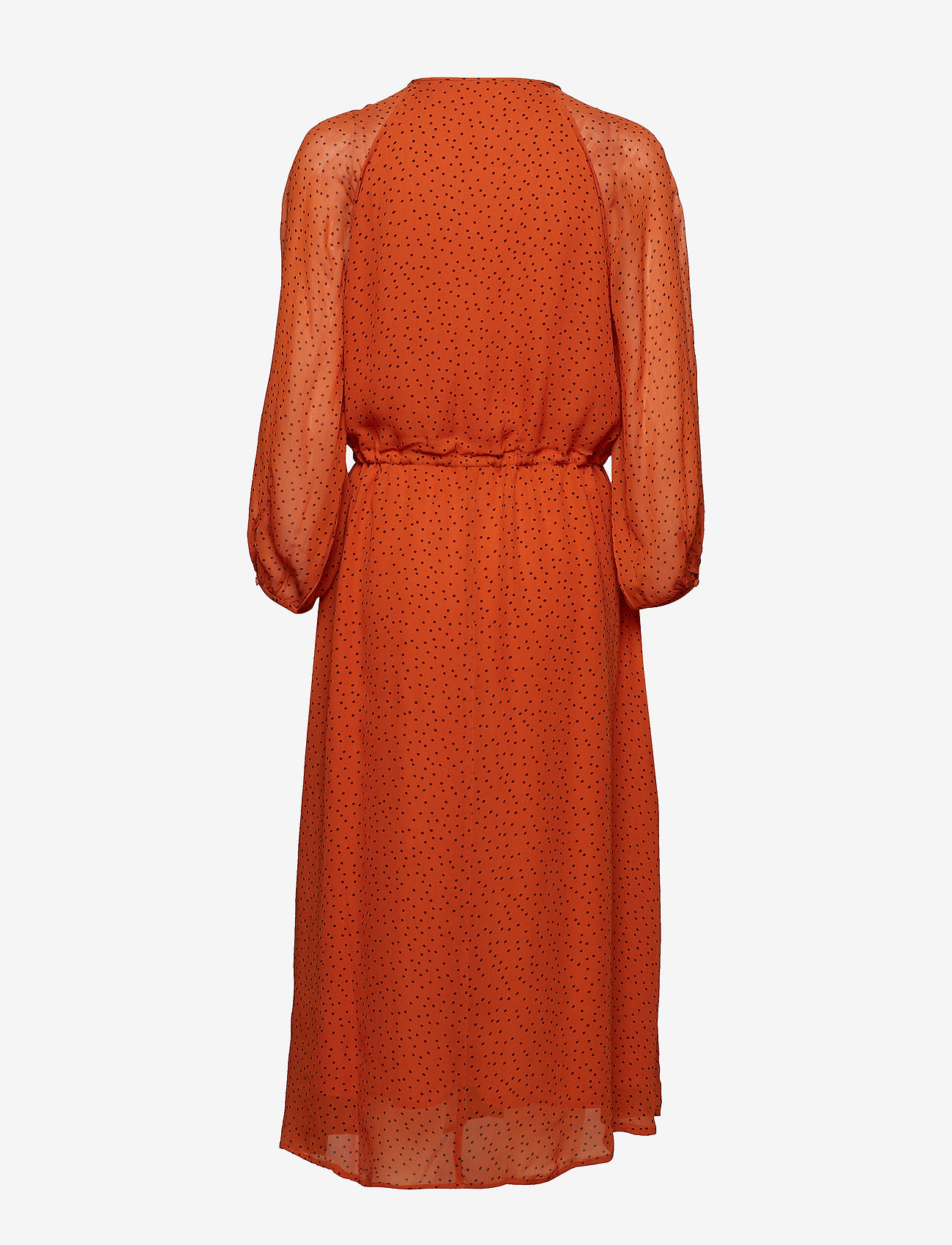 InWear - Saga Long Dress - gold flame dot - 1