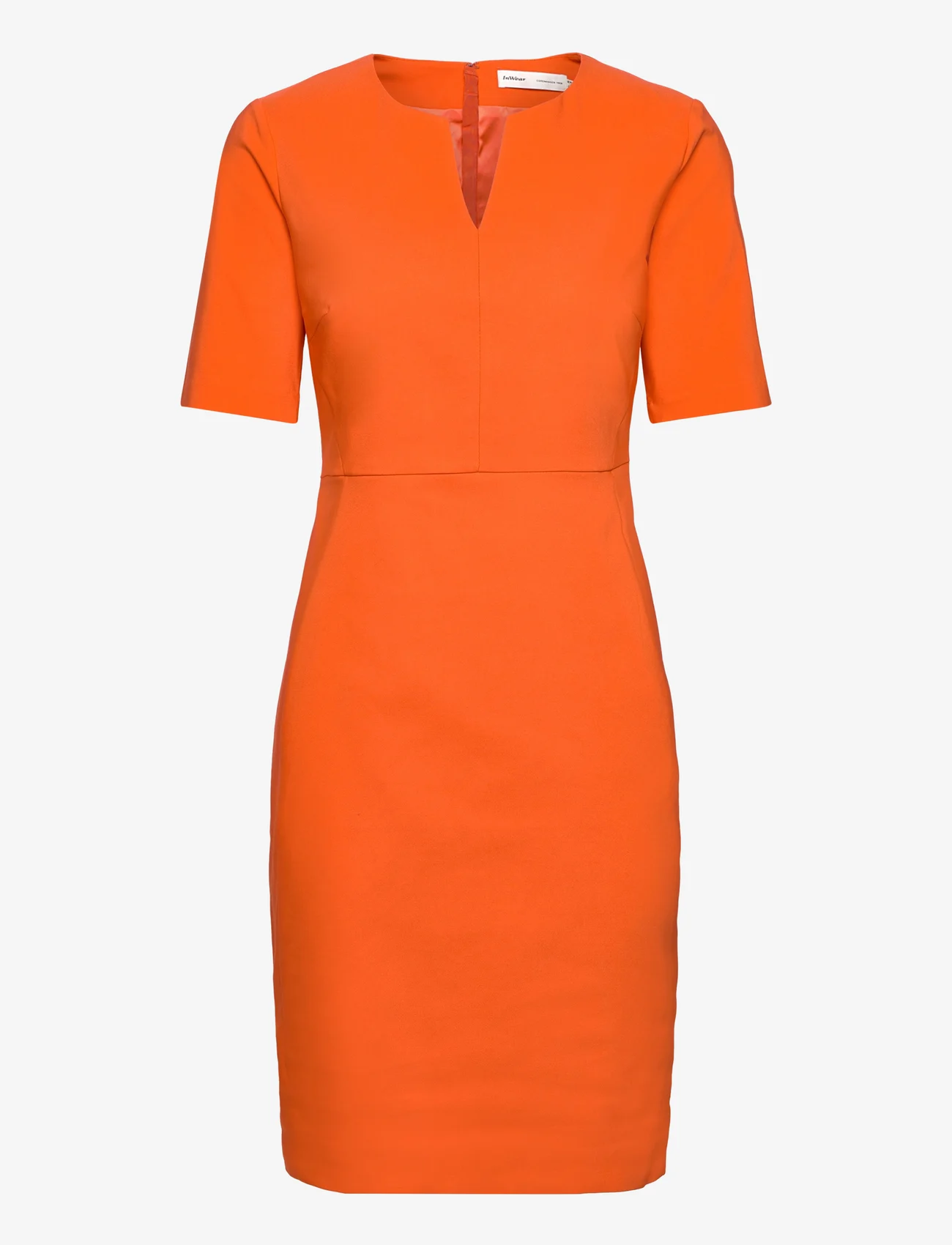 InWear - Zella Dress - ballīšu apģērbs par outlet cenām - flame - 0