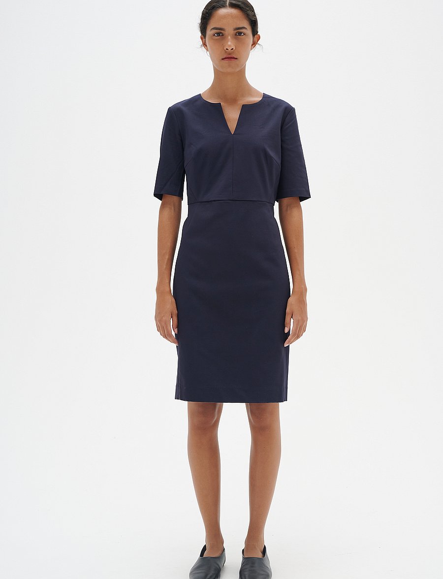 InWear - Zella Dress - robes courtes - marine blue - 4