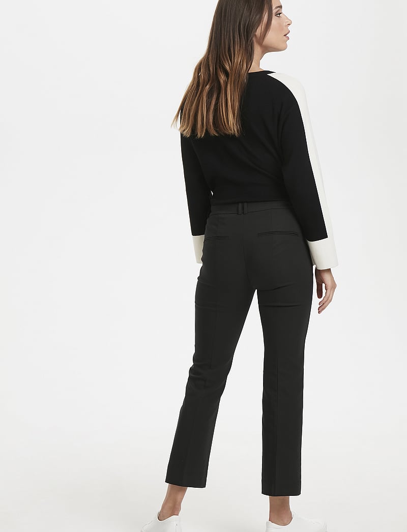 InWear - ZellaIW Kickflare Pant - pidulikud püksid - black - 4