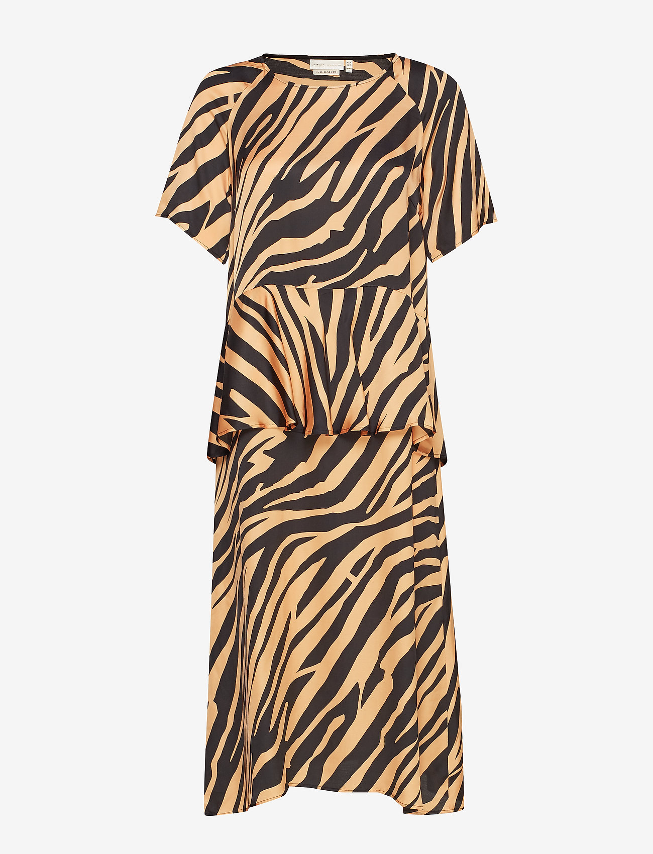 InWear - IW50 23 TurlingtonIW Dress - midiklänningar - large animal stripes - 0