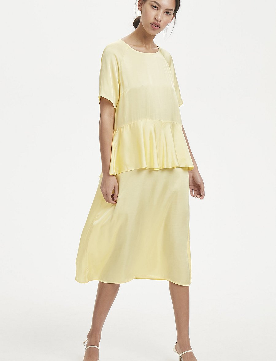 InWear - IW50 23 TurlingtonIW Dress - midi kjoler - lemon light - 3