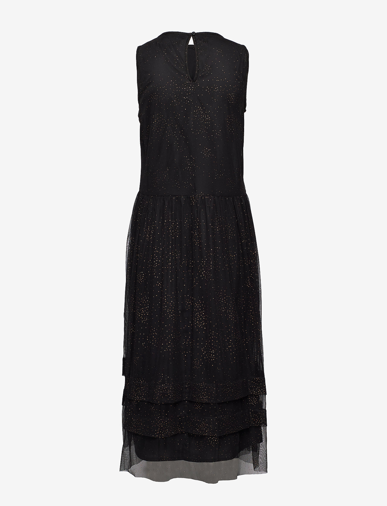 InWear - CharlotteIW Dress - midimekot - black gold dot - 1