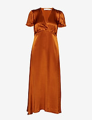 InWear - ZintraIW Dress - festtøj til outletpriser - rust - 0