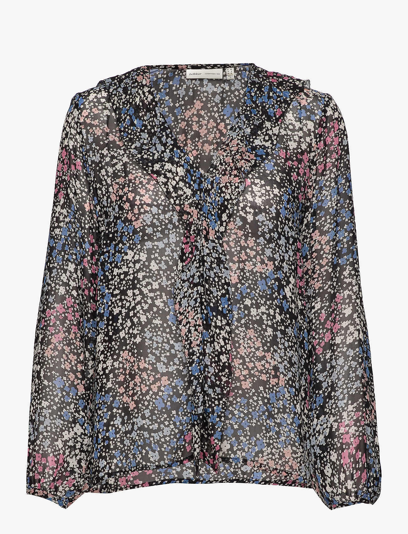 InWear - LylaIW Blouse - black ditsy flower - 0