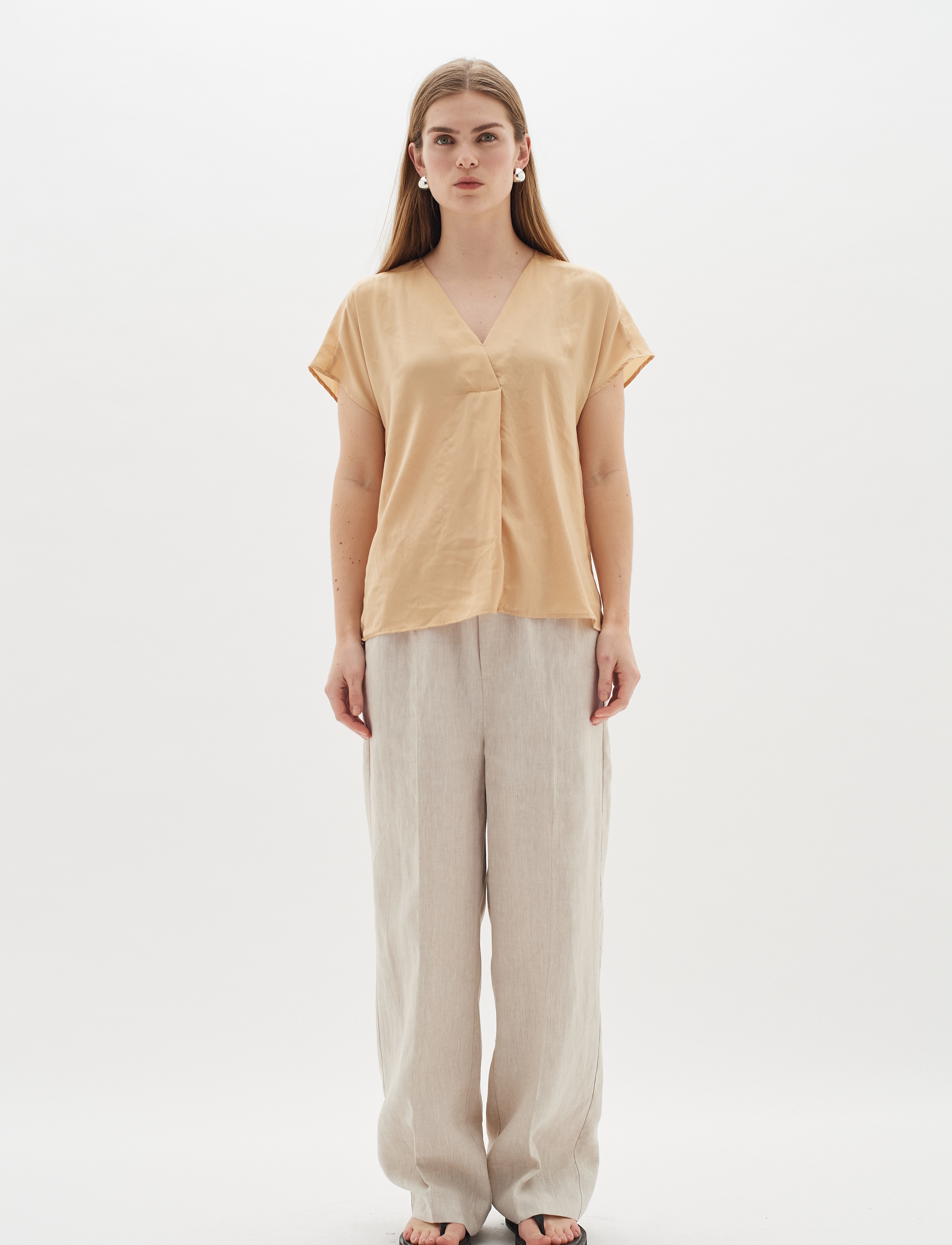 InWear - RindaIW Top - kortærmede bluser - alabaster - 3