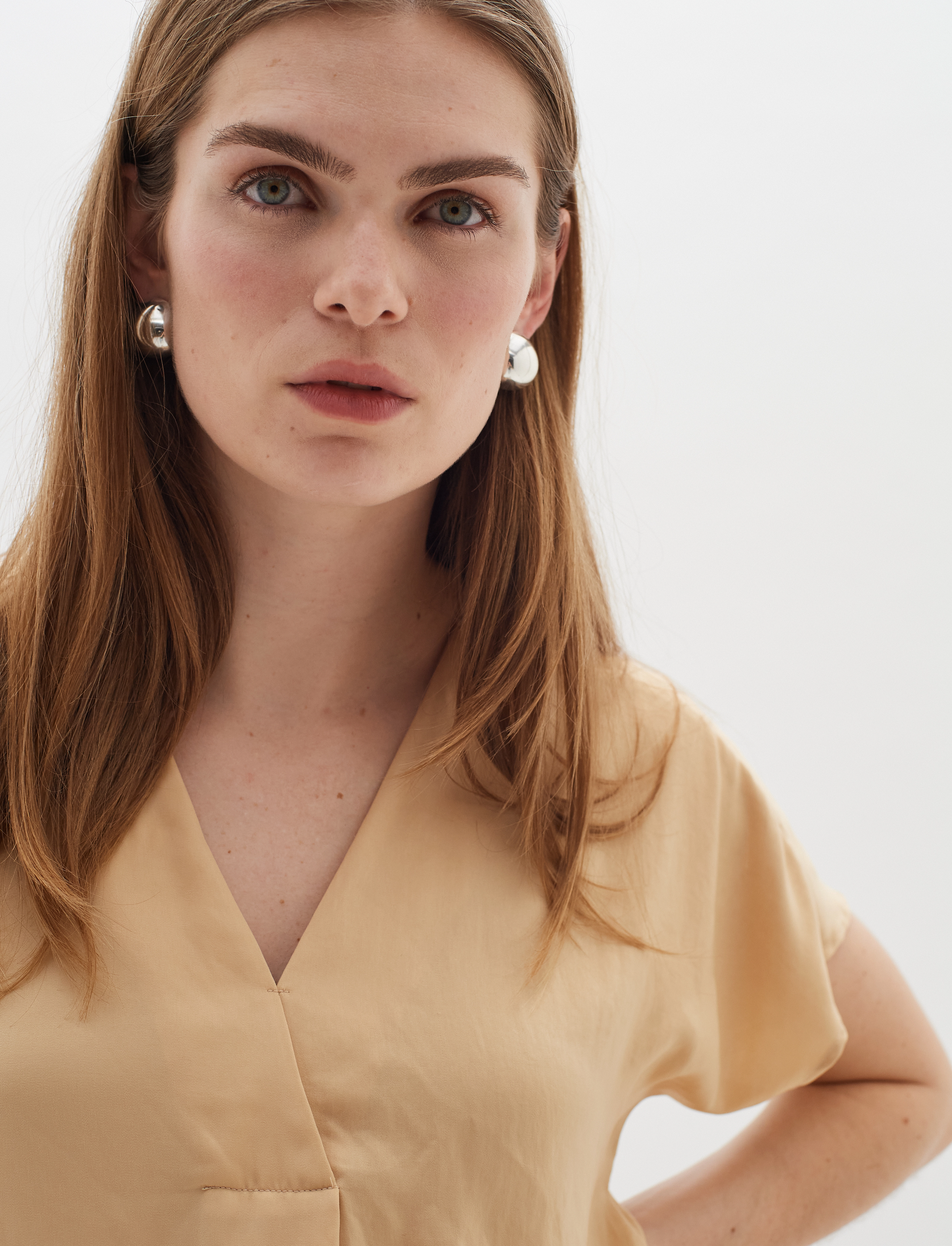 InWear - RindaIW Top - kortærmede bluser - alabaster - 5