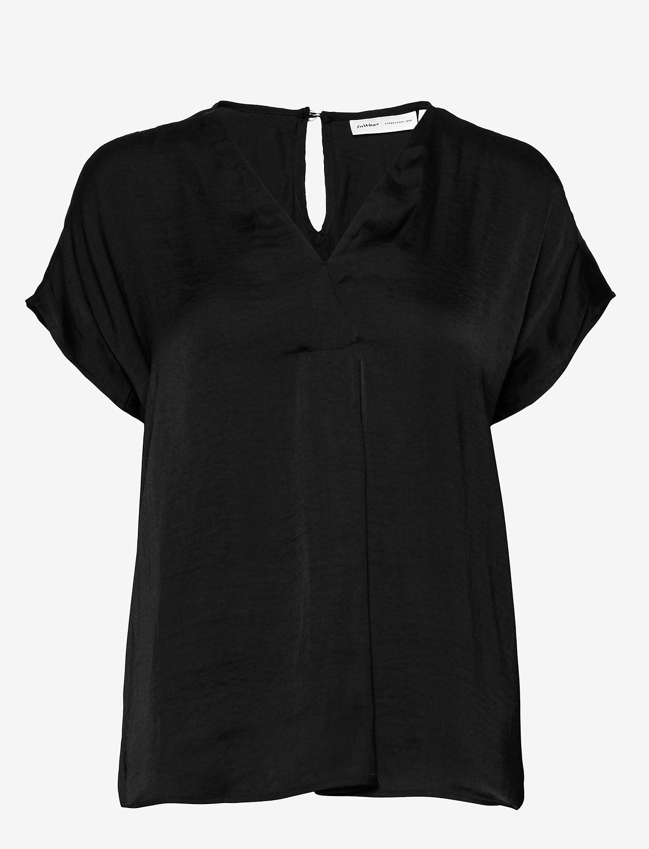 InWear - RindaIW Top - kortærmede bluser - black - 1