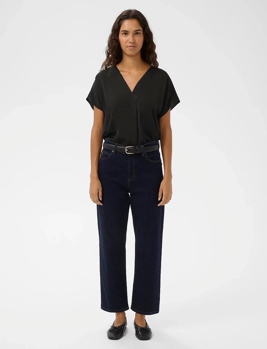InWear - RindaIW Top - kortärmade blusar - black - 0