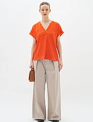 InWear - RindaIW Top - short-sleeved blouses - cherry tomato - 2