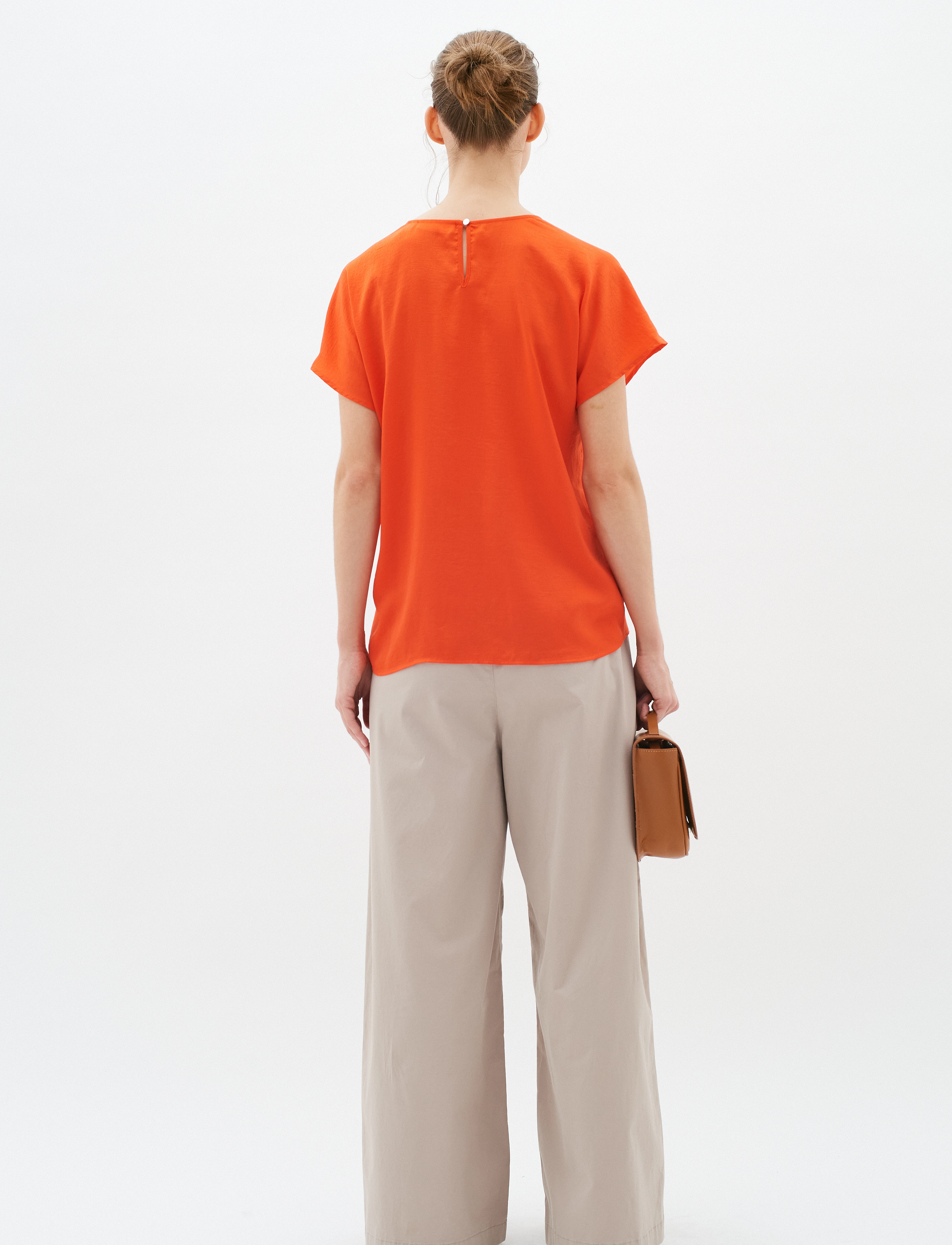 InWear - RindaIW Top - kurzämlige blusen - cherry tomato - 4