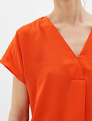 InWear - RindaIW Top - short-sleeved blouses - cherry tomato - 3