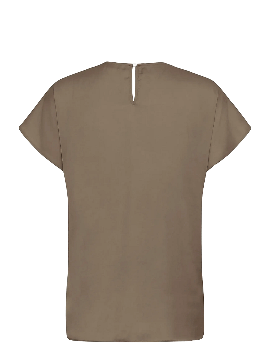 InWear - RindaIW Top - kurzärmelige blusen - coffee quartz - 2