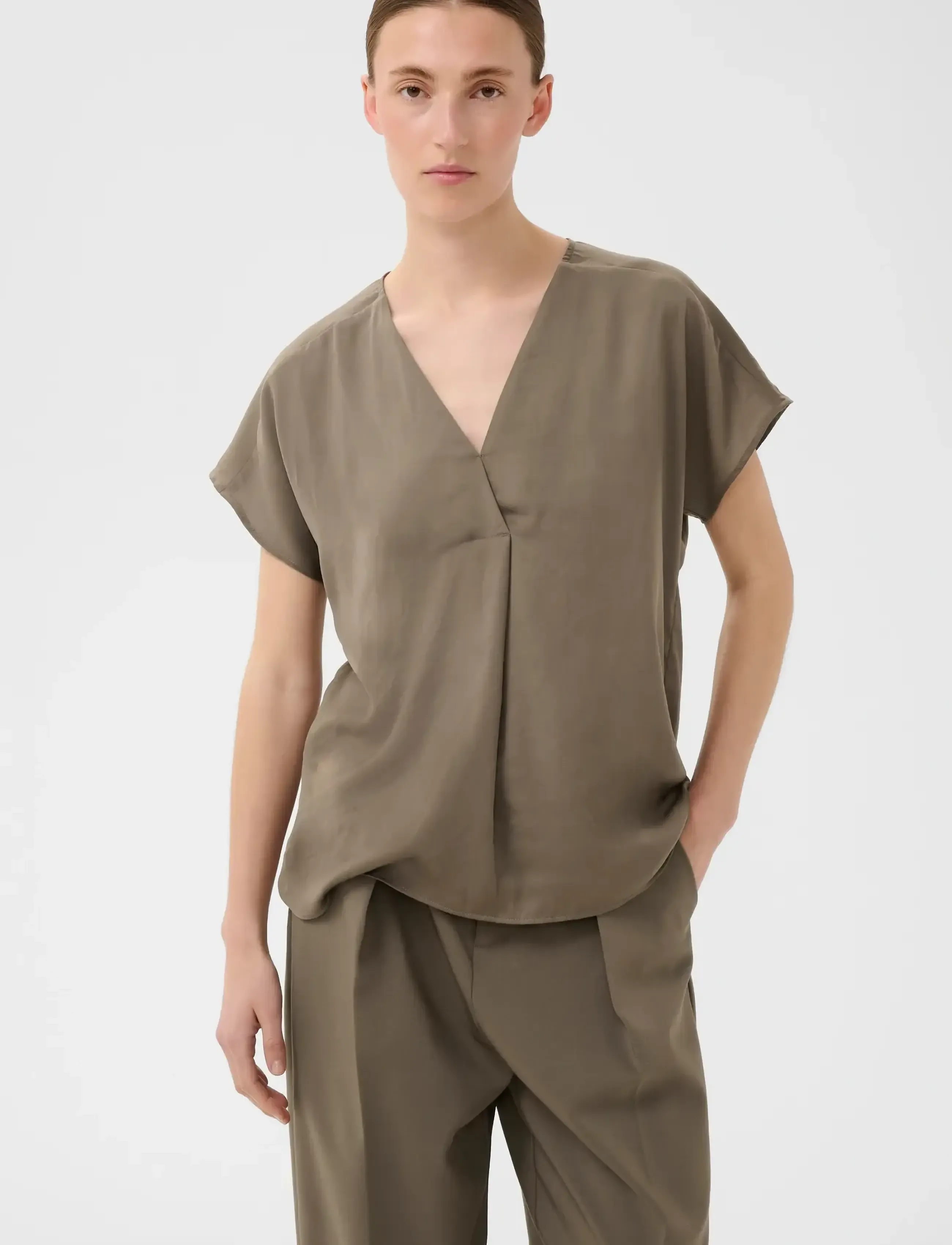 InWear RindaIW Top - Bluser & Skjorter - COFFEE QUARTZ / brown