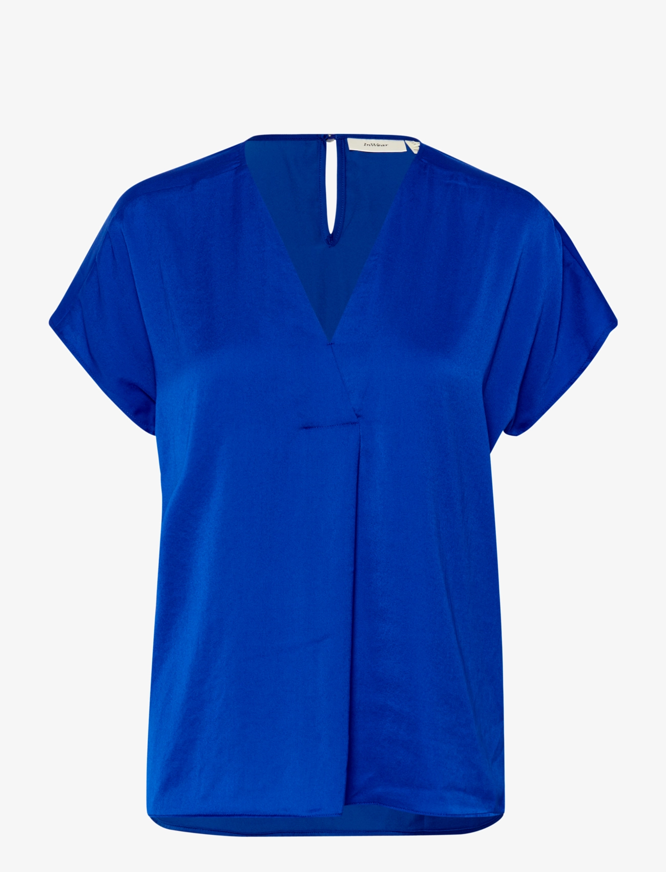 InWear - RindaIW Top - short-sleeved blouses - greek blue - 1