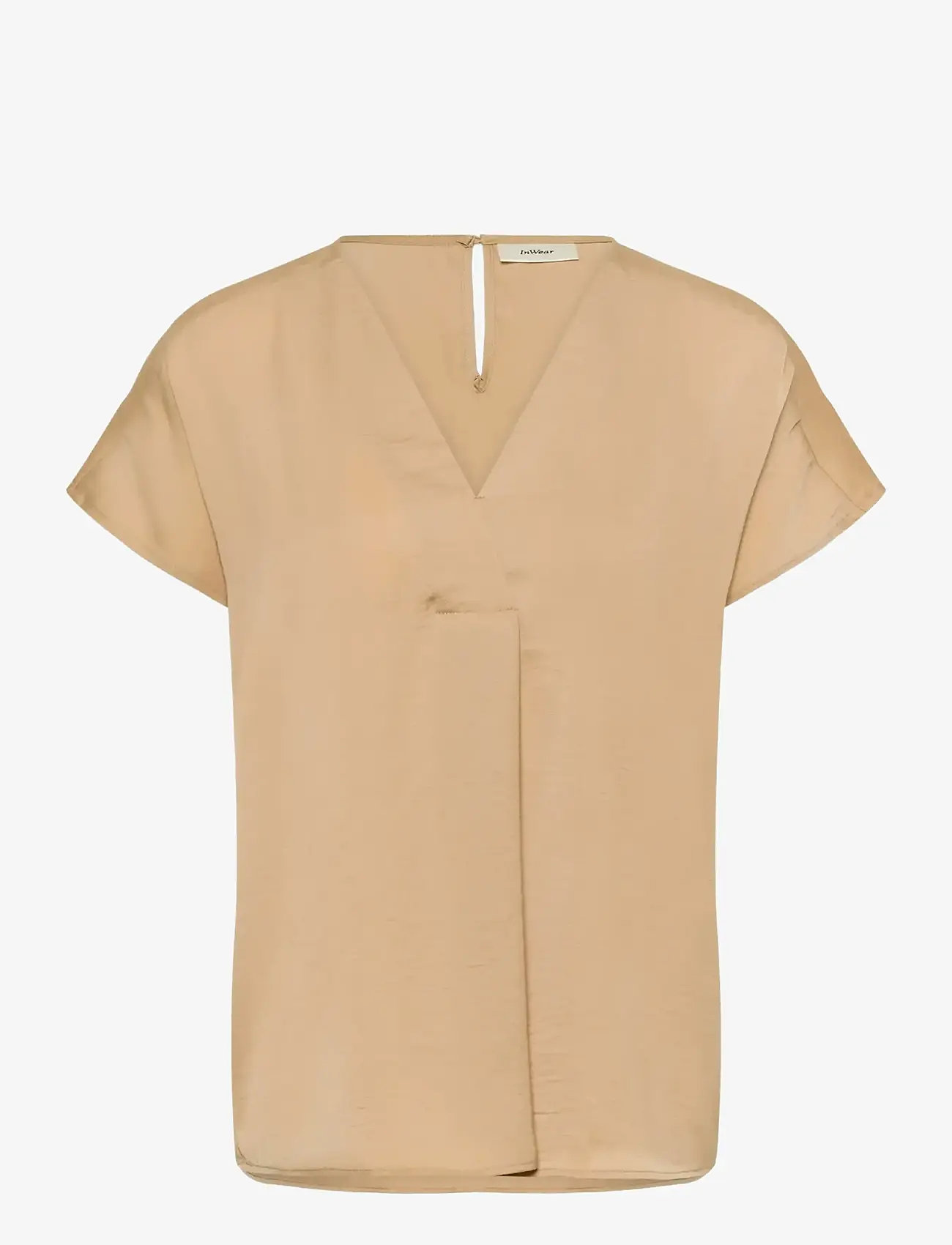 InWear - RindaIW Top - kortærmede bluser - latte - 0