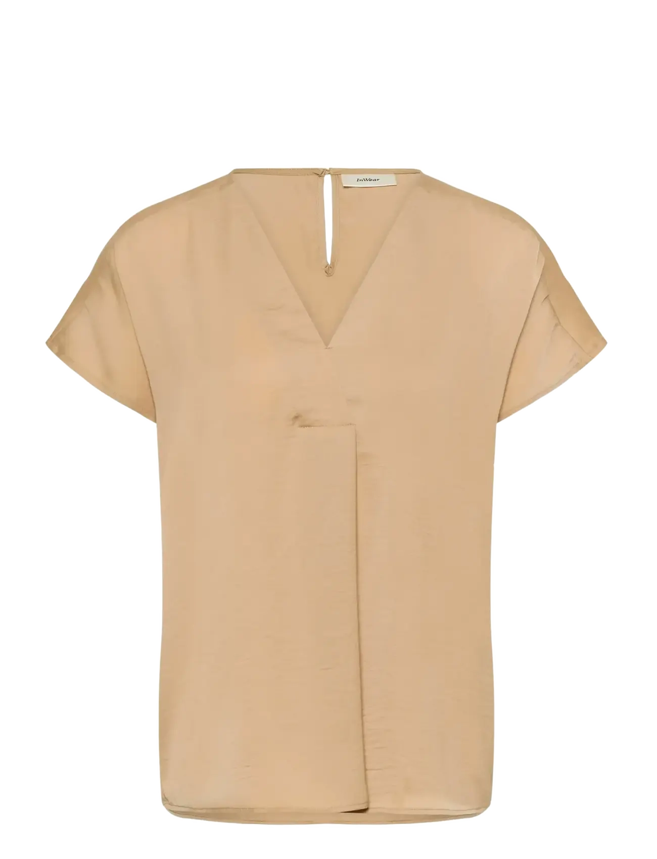 InWear RindaIW Top - Kortermede bluser - LATTE / brown