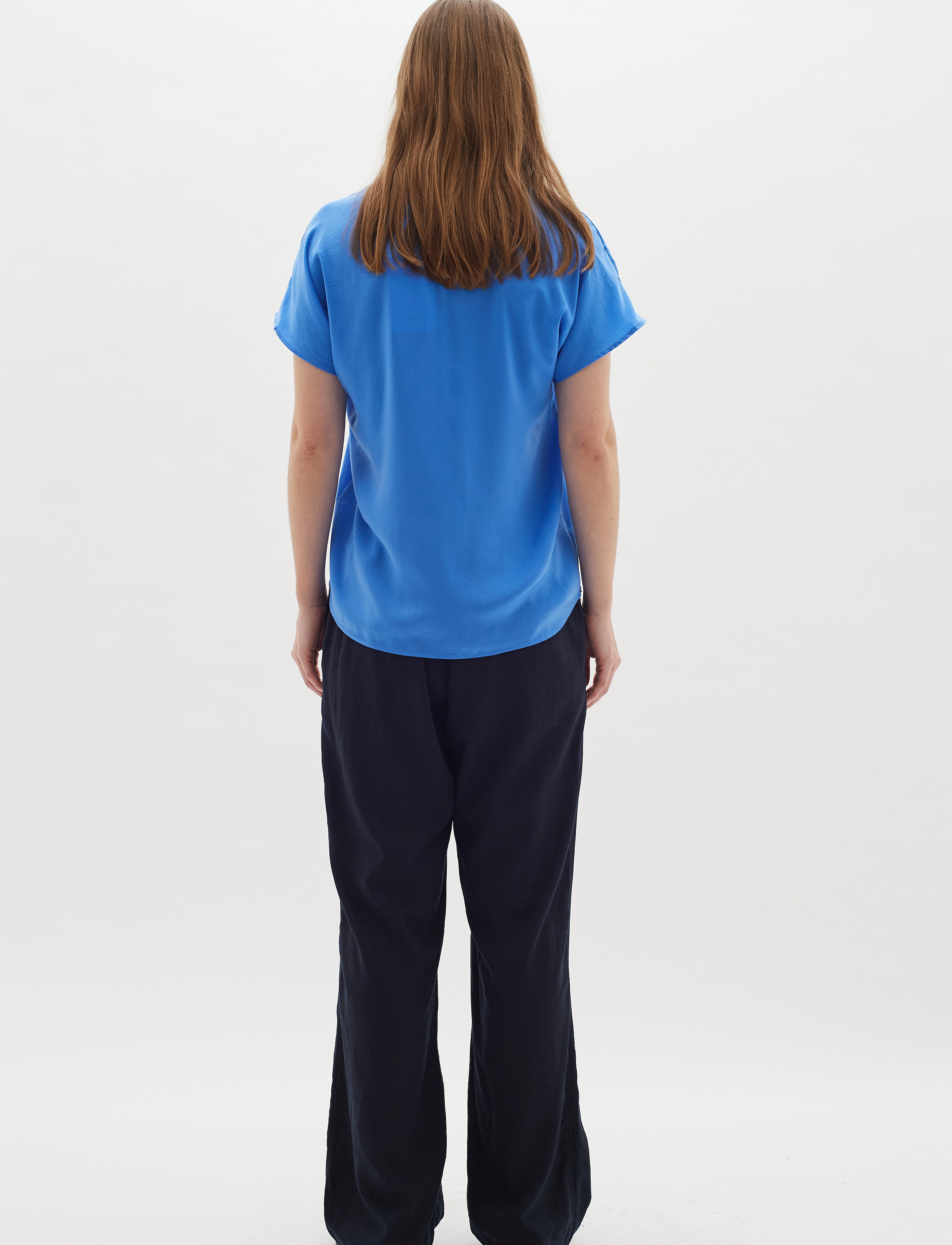 InWear - RindaIW Top - kortærmede bluser - marina - 4