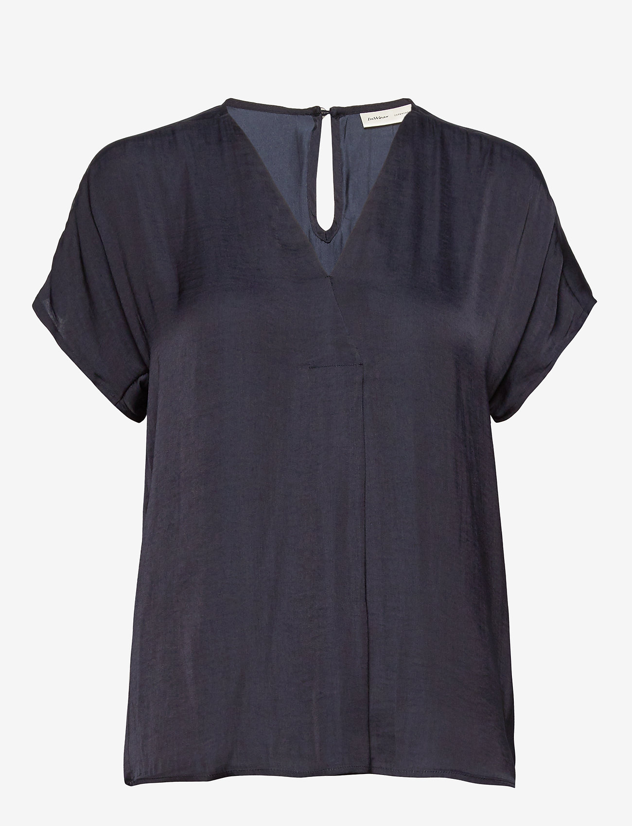 InWear - RindaIW Top - kortærmede bluser - marine blue - 1
