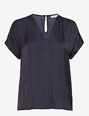 InWear - RindaIW Top - short-sleeved blouses - marine blue - 0