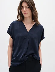 InWear - RindaIW Top - short-sleeved blouses - marine blue - 3