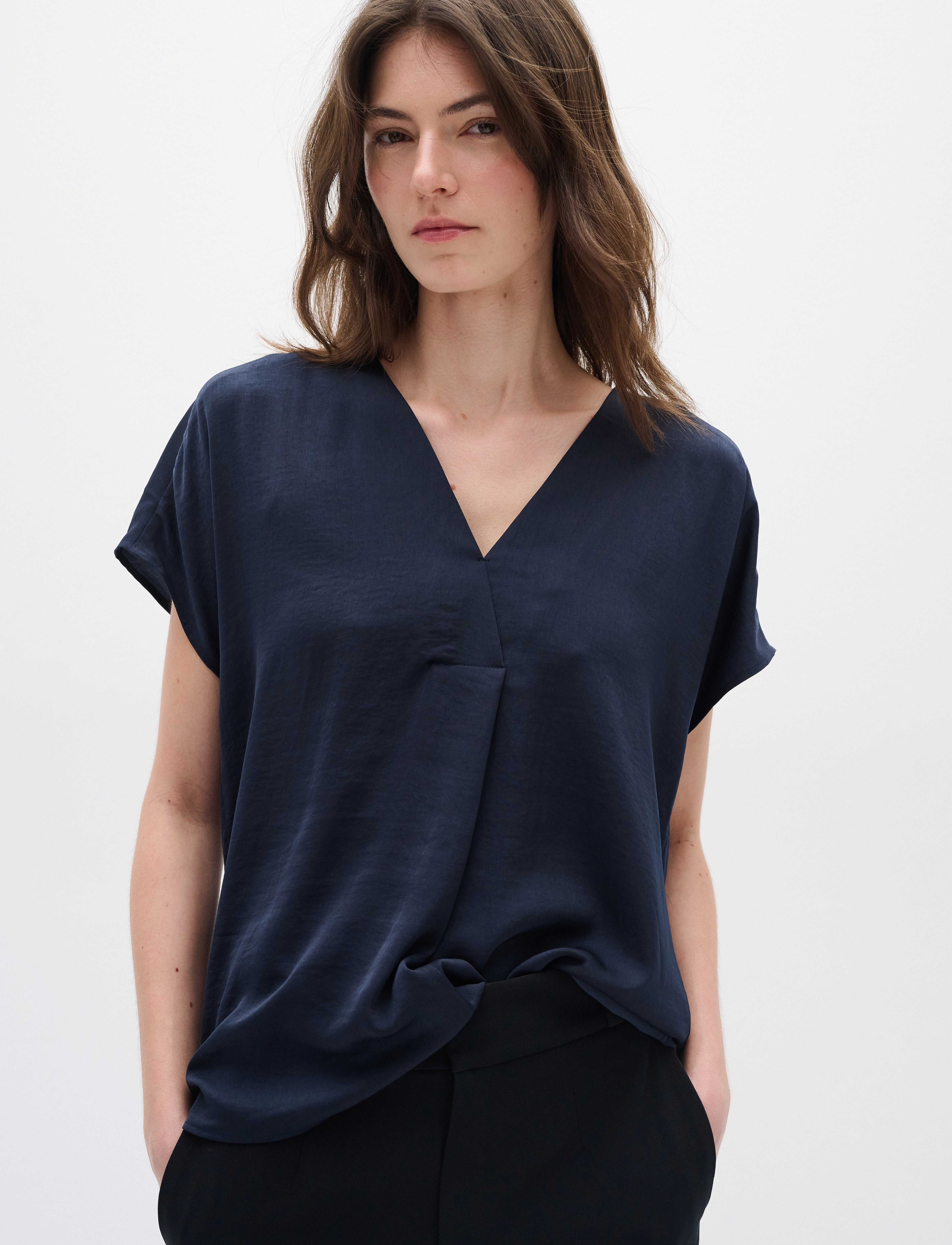 InWear RindaIW Top - Bluser & Skjorter - MARINE BLUE / navy