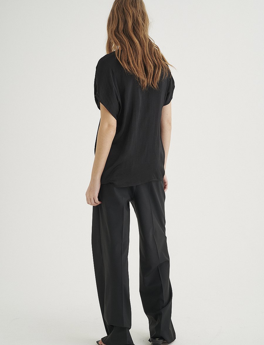 InWear - RindaIW Top - kurzärmelige blusen - marine blue - 5