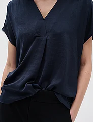 InWear - RindaIW Top - short-sleeved blouses - marine blue - 7