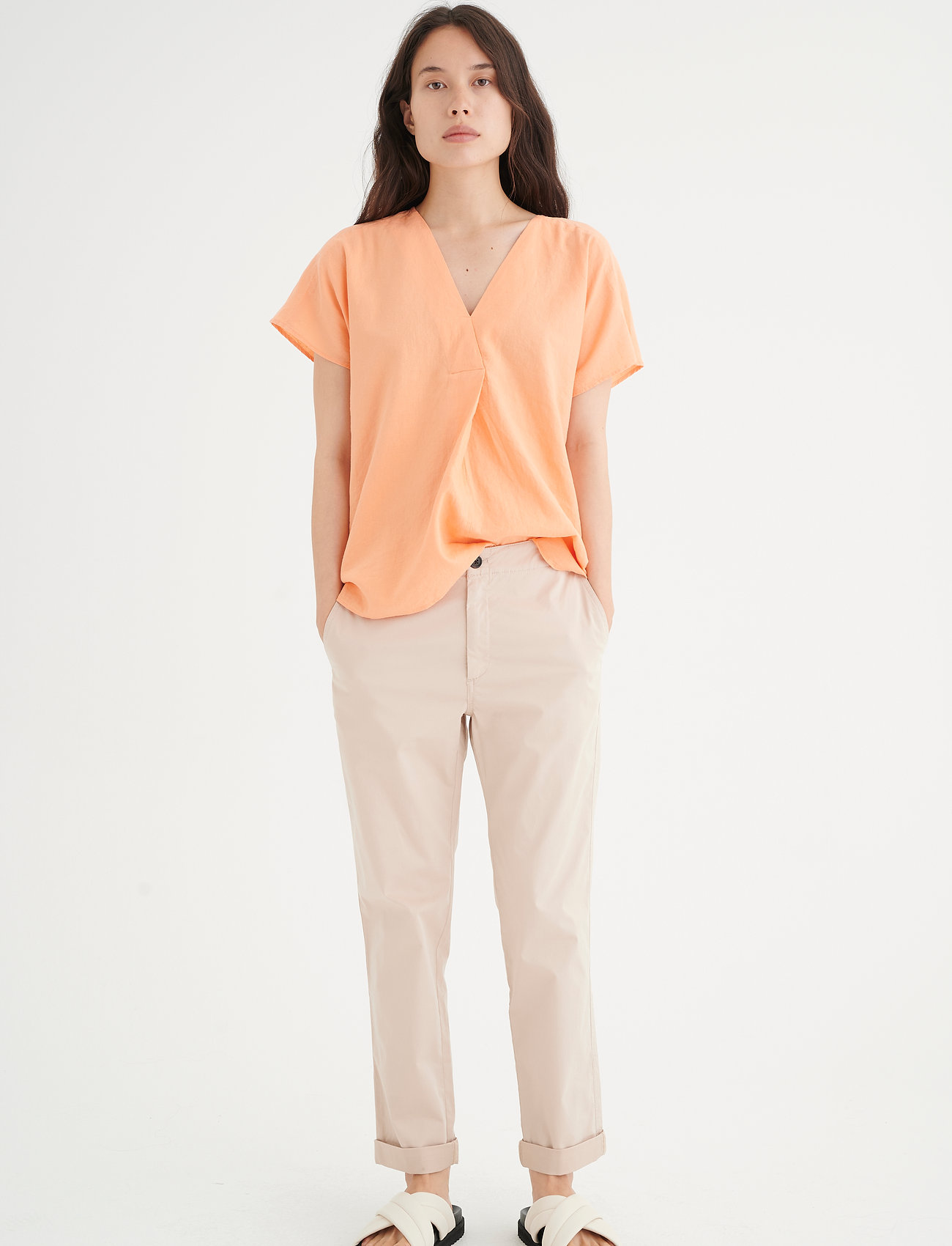 InWear - RindaIW Top - kortærmede bluser - melon juice - 3