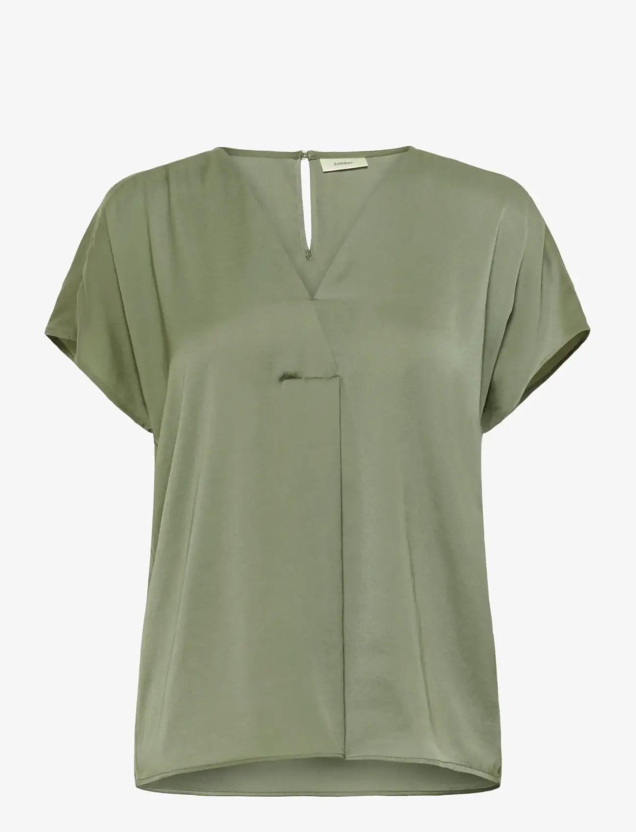 InWear - RindaIW Top - kortärmade blusar - mulled basil - 1