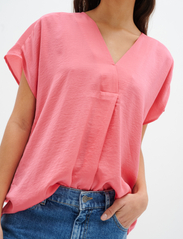 InWear - RindaIW Top - short-sleeved blouses - pink rose - 6