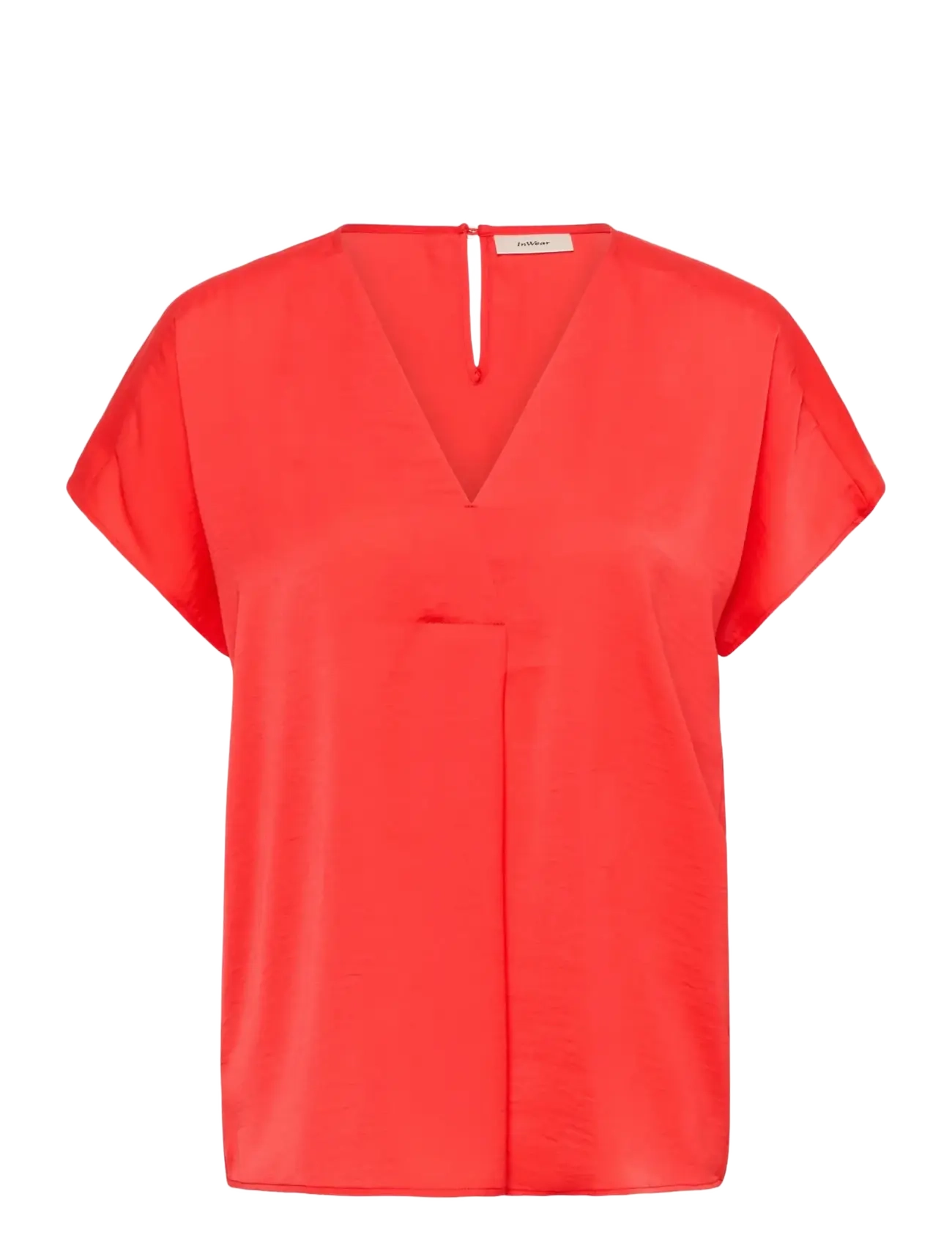 InWear Rindaiw Top, 38, Red, Bluser > Kortærmede, Dame