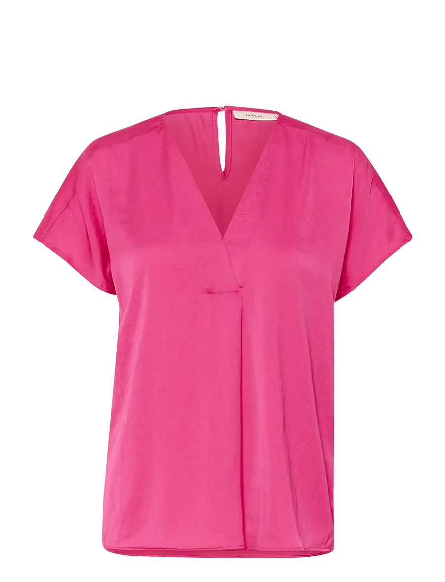 InWear - RindaIW Top - kurzärmelige blusen - pure pink - 1